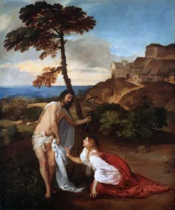 Distant Collection: Noli Me Tangere, c1514. Artist: Titian