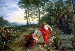 Amazement Gallery: Noli me tangere ( Do Not Touch Me ), 17th century. Artist: Jan Breughel the Younger