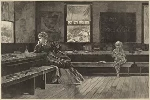 Bad Temper Gallery: The Noon Recess, published 1873. Creator: Winslow Homer