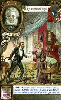Divorce Collection: Nora (A Dolls House) by Henrik Ibsen, c1900