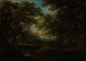 Woodlands Prints: Nordic Forest, 1814. Creator: Carl Johan Fahlcrantz