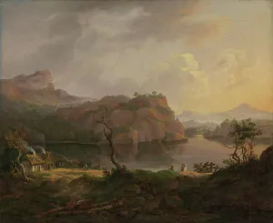 Nordic Landscape with a dead Tree, 1814. Creator: Johan Christian Dahl