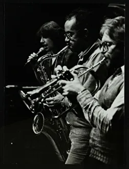 Norma Winstone, Art Themen and Henry Lowther performing at The Stables, Wavendon, Buckinghamshire
