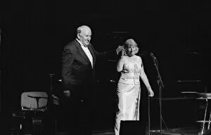 Brecon Powys Wales Collection: Norma Winstone and Richard Rodney Bennett, Brecon Jazz Festival, Brecon, Powys, Wales