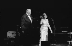 Brecon Powys Wales Collection: Norma Winstone and Richard Rodney Bennett, Brecon Jazz Festival, Brecon, Powys, Wales