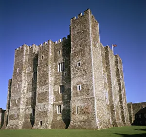 Blue Sky Prints: The Norman Keep of Dover Castle, 12th century