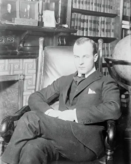 Bookcase Prints: Norman Gaynor, 1914. Creator: Bain News Service