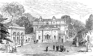 Landscape Design Prints: Normanton Park, Rutlandshire - view on the lawn, 1881. Creator: Unknown