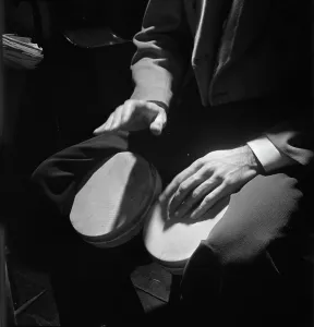 Percussion Prints: Noro Morales orchestra, Glen Island Casino(?)