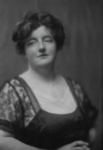 Columnist Prints: Norris, Charles G. Mrs. portrait photograph, 1913. Creator: Arnold Genthe
