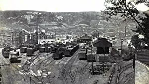 Images Dated 19th September 2012: North Central station in Bilbao, 1910