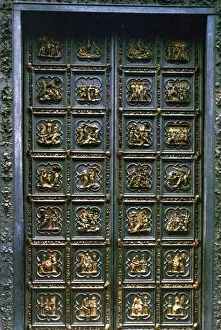 The North Doors of the Baptistry of San Giovanni, 1403-1424. Artist: Lorenzo Ghiberti