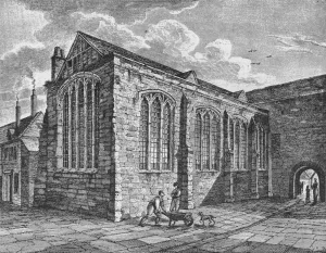 Leadenhall Prints: North-east view of the Chapel of the Holy Trinity