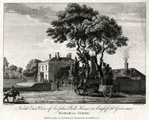 Rooker Gallery: North East View of Sir John Elvils House on Englefield Green near Egham in Surry, 1775