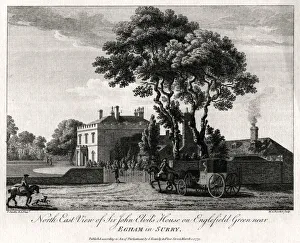 North East View of Sir John Elvils House on Englefield Green near Egham in Surry, 1775. Artist: Michael Angelo Rooker