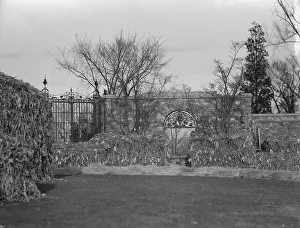 Rockefeller John Davison Prints: North gateway to the forecourt of the gardens at Kijkuit