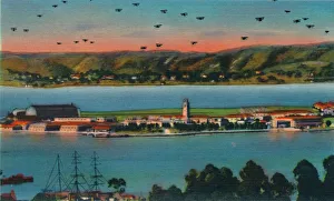 Us Navy Prints: North Island. U. S. Naval Air Station. San Diego, California, c1941
