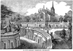 Sepulchre Gallery: North London Cemetery, Highgate, 1838