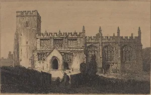 North Marston Church, 1909. Creator: Frederick Landseer Maur Griggs