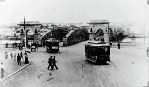 British Colony Prints: North Quay, second Victoria Bridge, c1897. Creator: Unknown