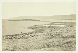 F Frith Collection: The North Shore of the Dead Sea, 1857. Creator: Francis Frith