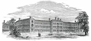 Training College Prints: The North Surrey Industrial Schools, at Anerly, 1850. Creator: Unknown
