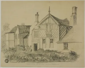 Sheffield South Yorkshire England Prints: North View of Broom Hall, Sheffield, n.d. Creator: Unknown