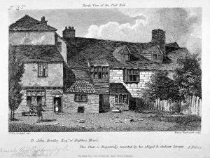North view of the Old Pied Bull Inn, Essex Road, Islington, London, 1811. Artist