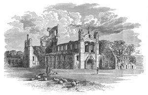 Facade Gallery: From the North-West, Kirkstall Abbey, c1880, (1897). Artist: Alexander Francis Lydon