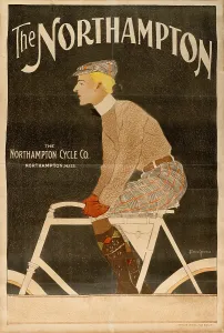 Cyclist Prints: The Northampton Cycle, c1900. Creator: Penfield, Edward (1866-1925)