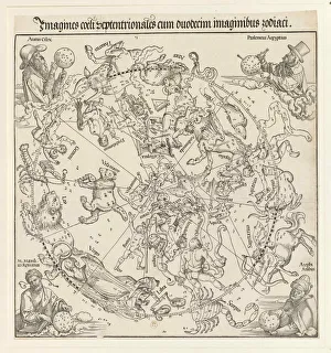 Sphere Collection: The Northern Celestial Hemisphere, 1515. Creator: Dürer, Albrecht (1471-1528)