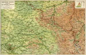 Aisne Gallery: Northern France Illustrating the Western Campaign, 1914, (c1920)