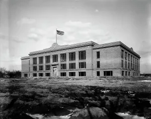 High School Prints: Northwestern High School, Detroit, Mich. ca 1911. Creator: Unknown