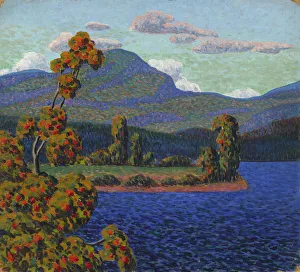 Estland Prints: Norway landscape, 1909
