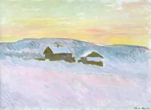 Norwegian Landscape. Blue Houses (Paysage de Norvege. Les maisons bleues), 1895 Norwegian Landscape. Blue Houses (Paysage de Norvege. Les maisons bleues), 1895