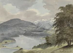 Aspelin Haapkyla Collection Prints: Norwegian Mountain Landscape, c1810s-1830s. Creator: Wilhelm Maximilian Carpelan