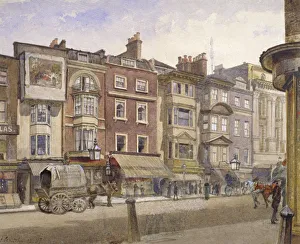 John Crowther Prints: Nos 412-418 Strand, Westminster, London, 1887. Artist: John Crowther