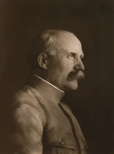 Petain Marshal Prints: Nos Grands Chefs; Le general Petain, 1917. Creator: Unknown