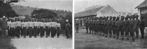 Nos recrues d'asie, d'Afrique et d'oceanie; En Oceanie : les premiers tirailleurs indigenes...1916 Creator: Unknown
