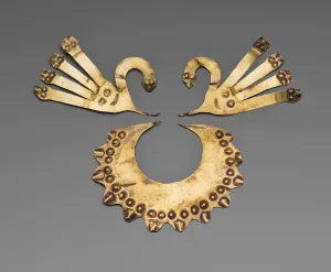 Nose Ring Prints: Nose Ornaments in the Form of Feline Whiskers, 180 B. C. / A. D. 500. Creator: Unknown