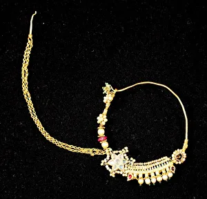 Nose Ring Prints: Nose Ring (Nath), 19th century. Creator: Unknown