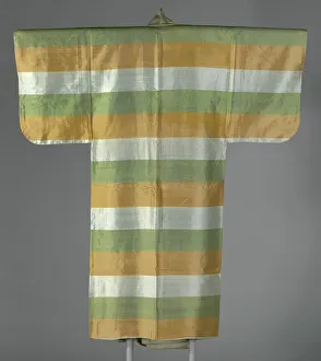 Lined With Silk Plain Weave Prints: Noshime (Male Noh Costume), Japan, 2nd half of the 18th century. Creator: Unknown
