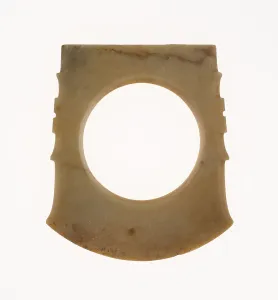 Jadejade Prints: Notched Axe, Shang dynasty (c. 1600-1046 BC), 1200-1000 B. C. Creator: Unknown
