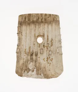 Notched and Grooved Axe, Shang dynasty (c. 1600-1046 BC), late 2nd millennium B. C