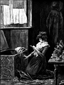 Discovering Prints: It was a note on the contents of the parcel