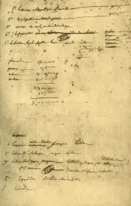 Agreement Prints: Notes regarding the Treaty of Leoben, March 1797, (1921). Creator: Napoleon Bonaparte I