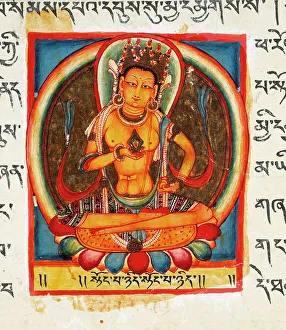 Nothingness of Nothingness, Folio from a Shatasahasrika Prajnaparamita... 11th century. Creator: Unknown