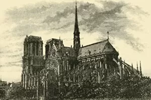 Modern History Gallery: Notre Dame, 1890. Creator: Unknown