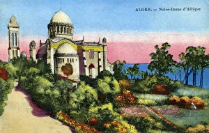 Algiers Gallery: Notre Dame d Afrique, Algiers, Algeria, early 20th century