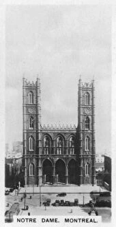 Images Dated 4th June 2007: Notre Dame, Montreal, Canada, c1920s